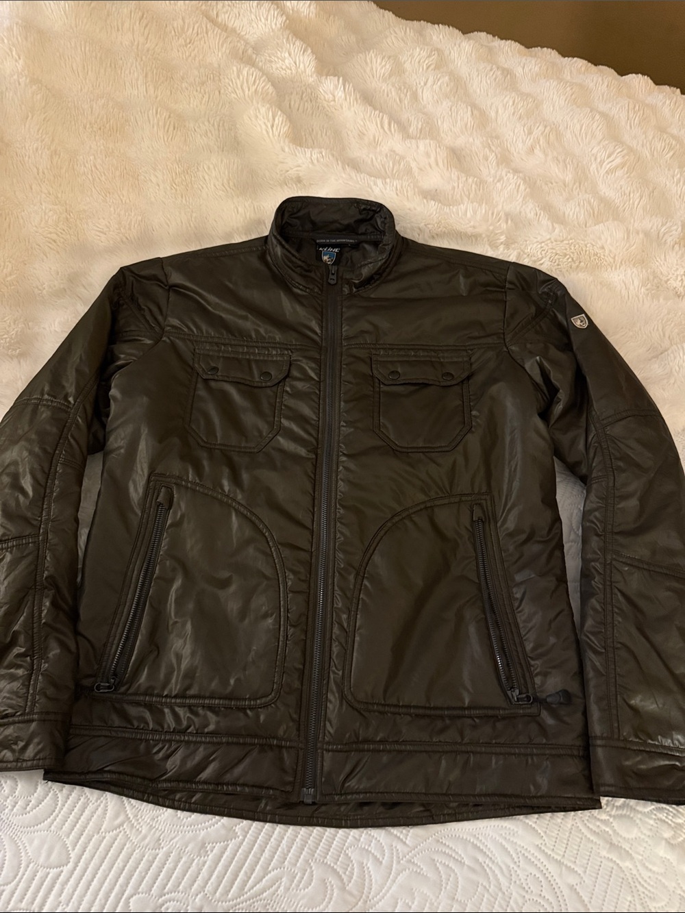 KÜHL Revolt Jacket Men’s Large Espresso PrimaLoft Pertex